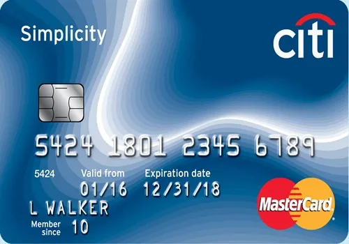Citi Simplicity Credit Card