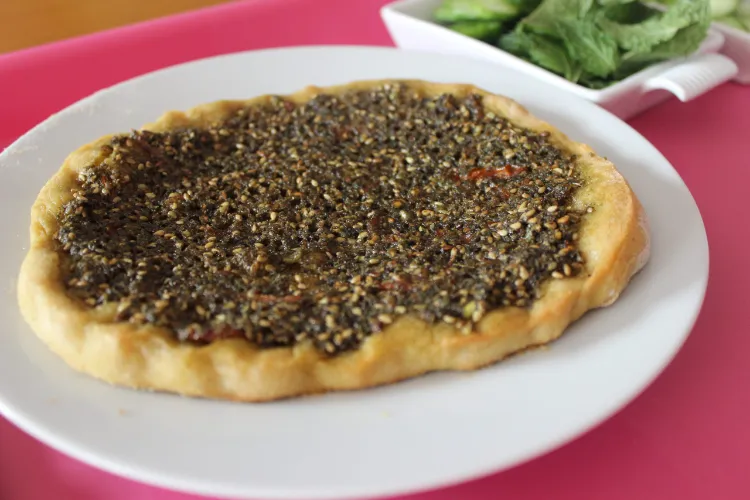 Manakish Homemade Manakish recipe UAE