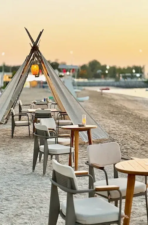 West Bay Lounge - Abu Dhabi West Bay Lounge Restaurant Beach View abu Dhabi