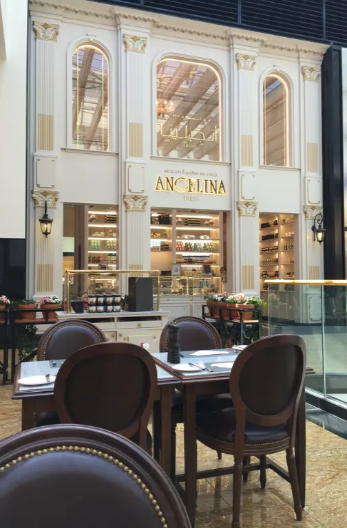 Restaurants in Mall Of Emirates Cafe Angelina in Mall Of Emirates
