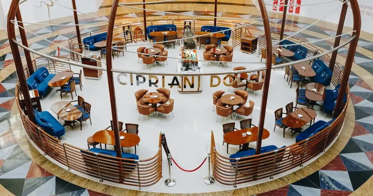 Restaurants in Mall Of Emirates Cipriani Dolci restaurant mall of emirates