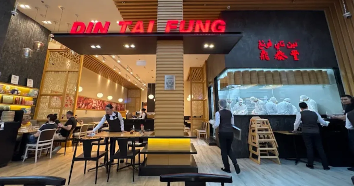 Restaurants in Mall Of Emirates Din Tai Fung Restaurant Mall of emirates