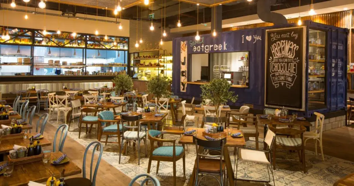 Restaurants in Mall Of Emirates Eat Greek Restaurant Mall of emirates