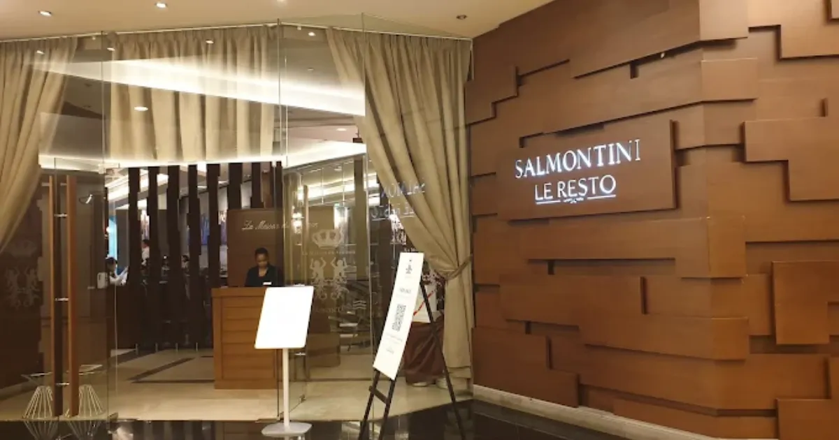 Restaurants in Mall Of Emirates Salmontini restaurant mall of emirates