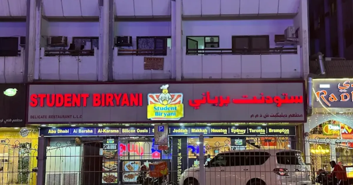 Student Biryani Restaurant Al Karama