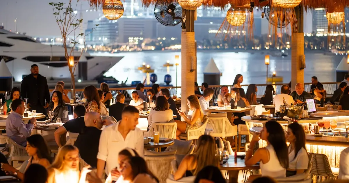 Dubai Marina Restaurants Bar du Port Restaurant Dubai Marina