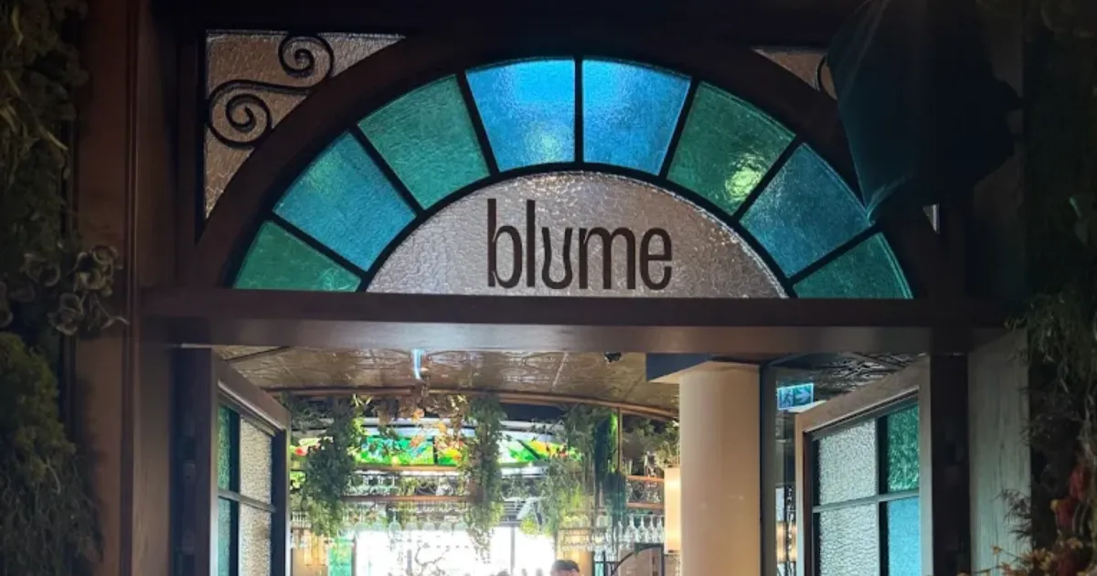 Dubai Marina Restaurants Blume Restaurant Dubai Marina
