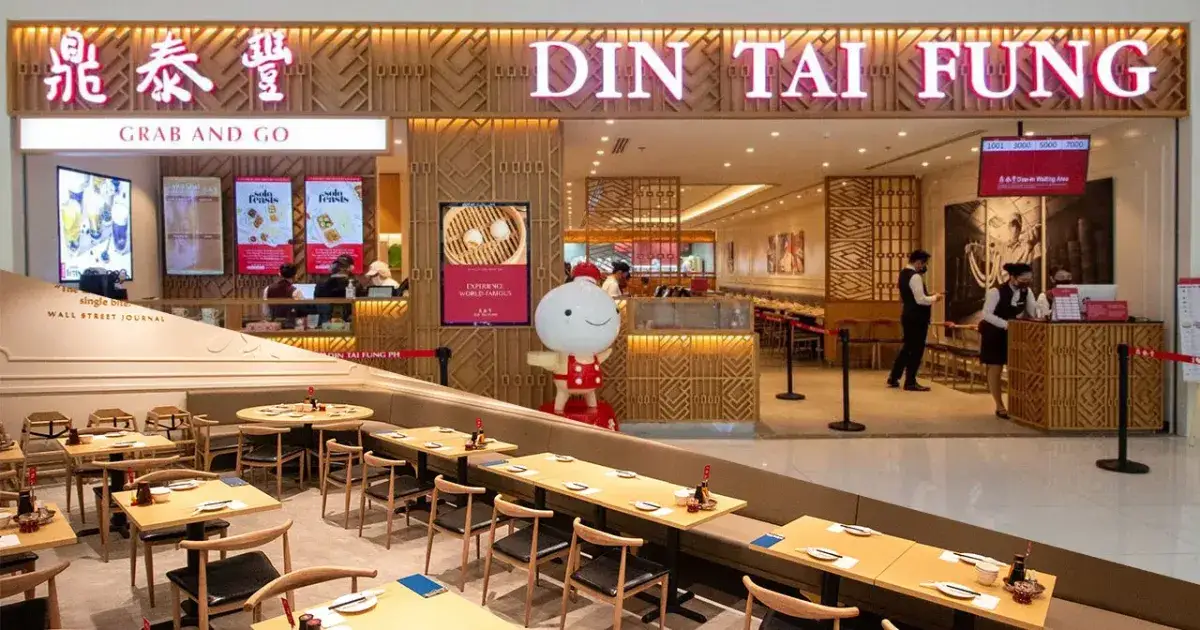 Din Tai Fung Restaurant nakheel mall