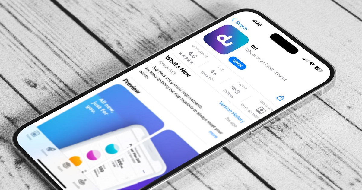 Du Mobile App