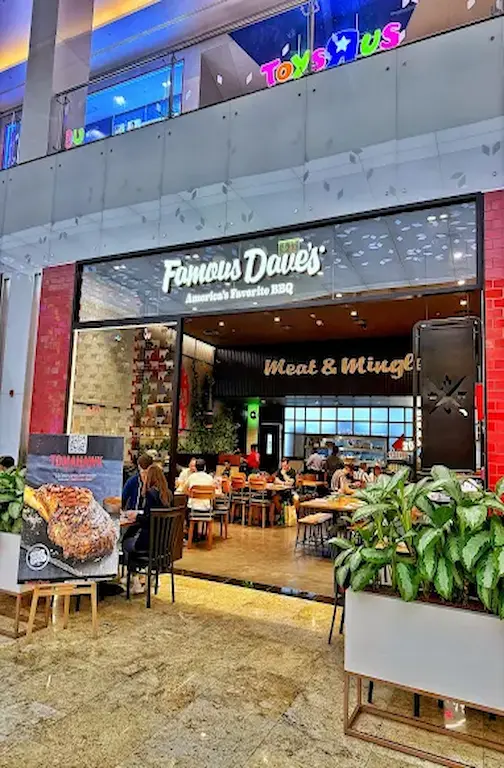 Famous Dave's - Palm Jumeirah Mall (Nakheel Mall) Famous Dave's Nakheel Mall Restaurant