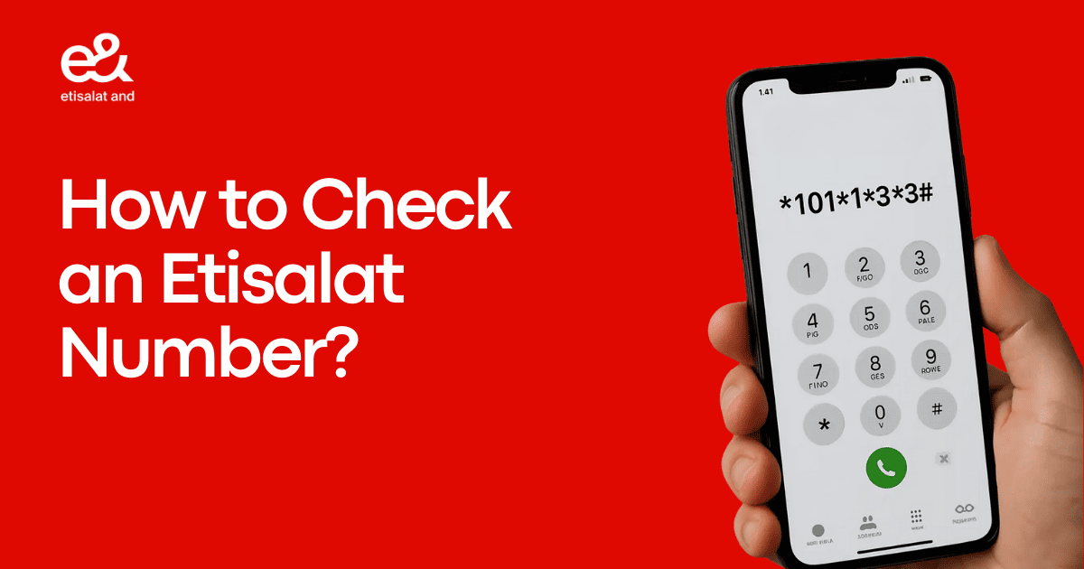 How to Check an Etisalat Number