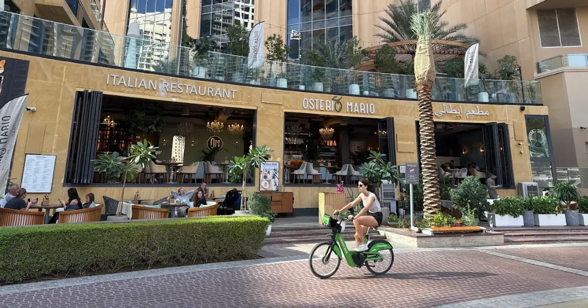 Dubai Marina Restaurants Osteria Restaurant Dubai Marina
