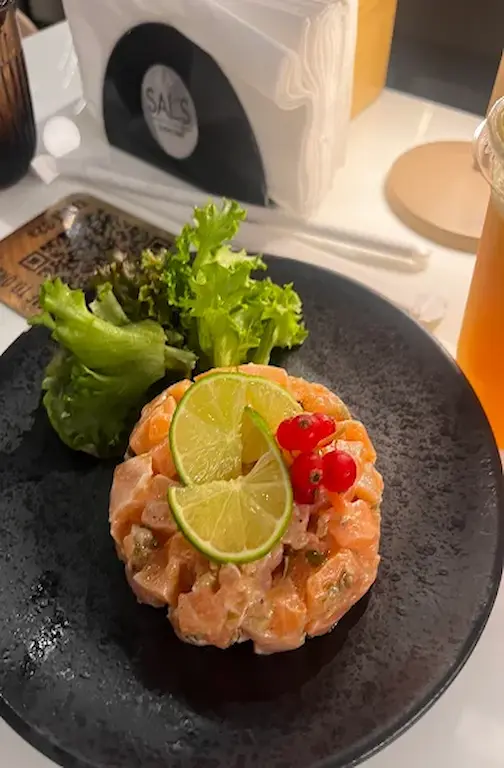 Sal’s Sushi Bar - Palm Jumeirah Mall (Nakheel Mall) Salmon Tartare French Apetizer