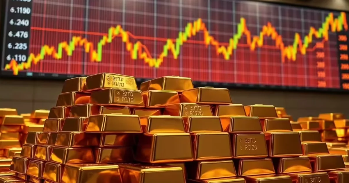 Gold Prices Swing Wildly on Rising War Tensions