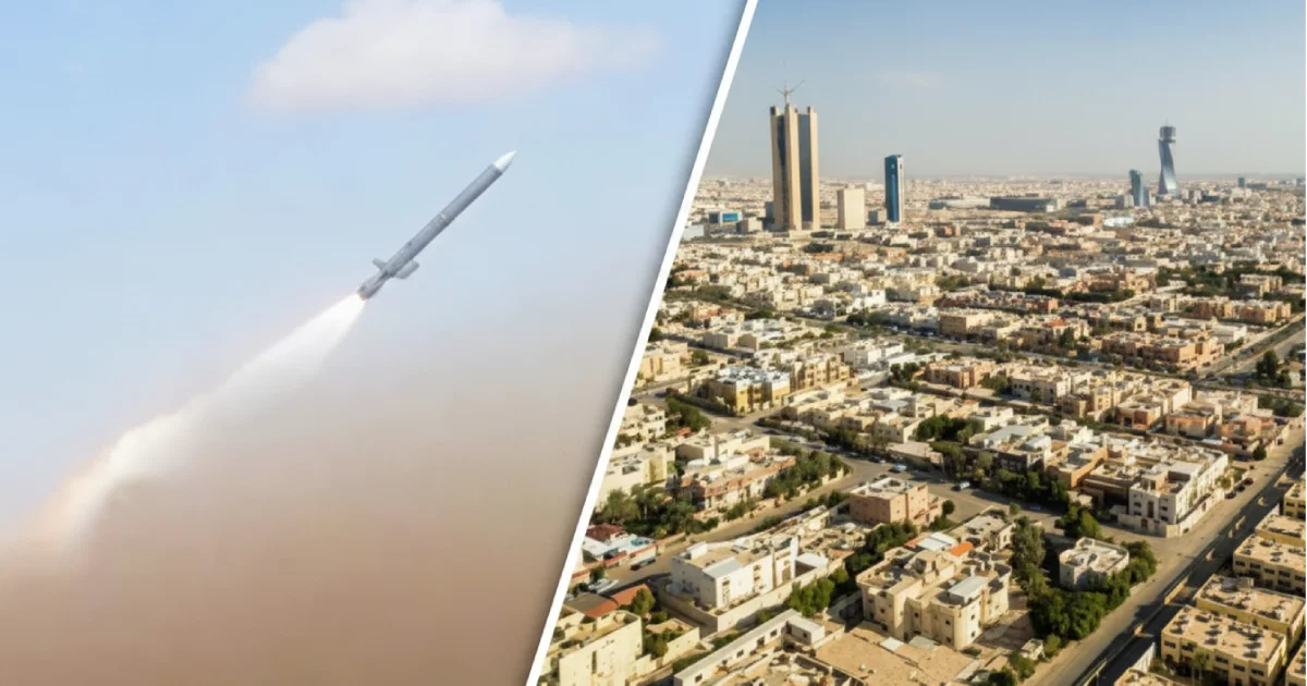 Saudi Air Defenses Intercept Drone and Missile Attack Near Riyadh