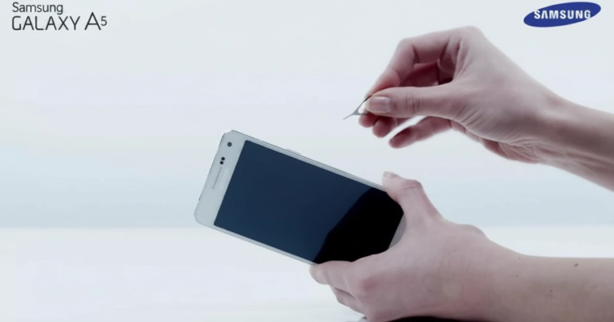 Converting the SIM on Samsung