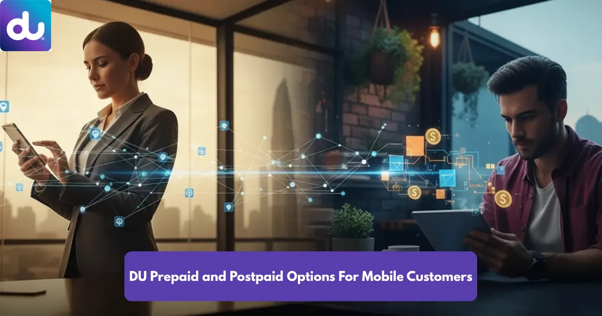 DU Prepaid and Postpaid Options For Mobile Customers