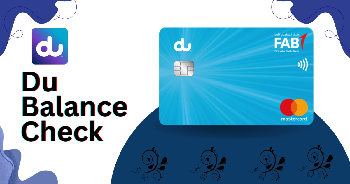 Du Balance Check: How to Check Data & Credit Du Balance Check 2026