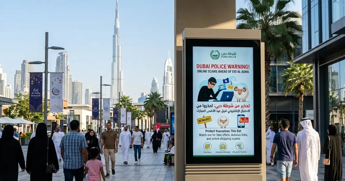 Dubai Police Warn of Eid Al Adha Online Scam