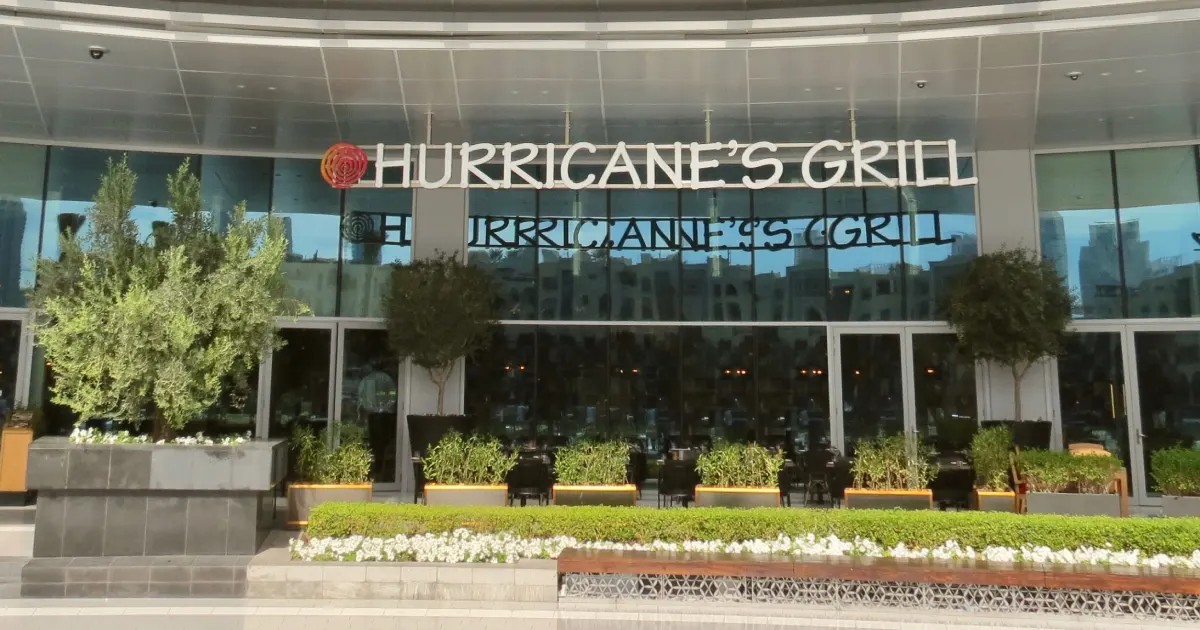 Hurricane’s Grill Dubai UAE