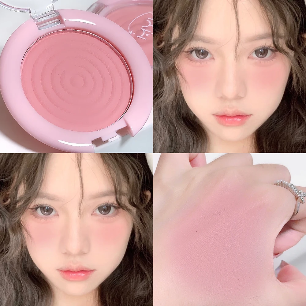 Whirlpool Blush Powder Palette Matte Low Saturation Rubber Grey Pink Expanding Color Buildable Brighten Highlight Natural Makeup Whirlpool Blush Powder Palette Matte Low Saturation Rubber Grey Pink Expanding Color Buildable Brighten Highlight Natural Makeup - Image 7