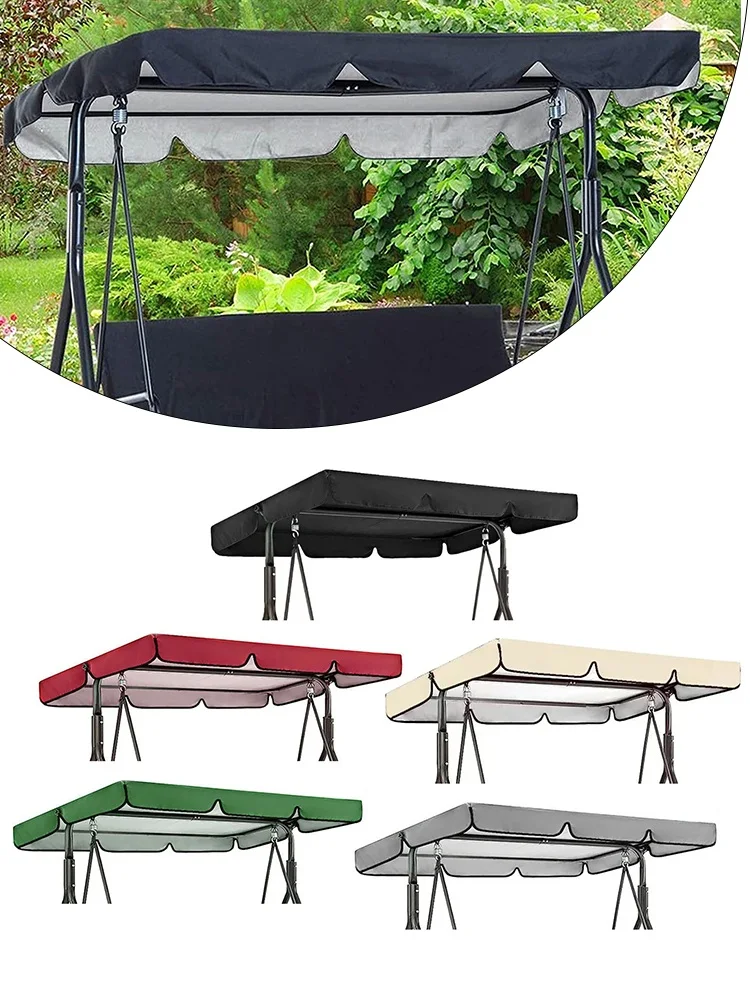 Outdoor Swing Chair Canopy Courtyard Waterproof Swing Garden Patio Furniture Dust Cover Dustproof Swing Sunshade Outdoor Swing Chair Canopy Courtyard Waterproof Swing Garden Patio Furniture Dust Cover Dustproof Swing Sunshade - Image 3