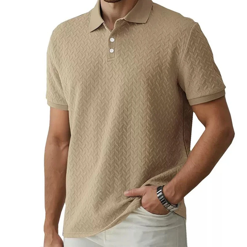 Mens Polo Shirt Summer Short Sleeve Male Polos Streetwear Man Tops Solid Color Poloshirt Brand Breathable Male Polo Shirts Men Mens Polo Shirt Summer Short Sleeve Male Polos Streetwear Man Tops Solid Color Poloshirt Brand Breathable Male Polo Shirts Men - Image 9