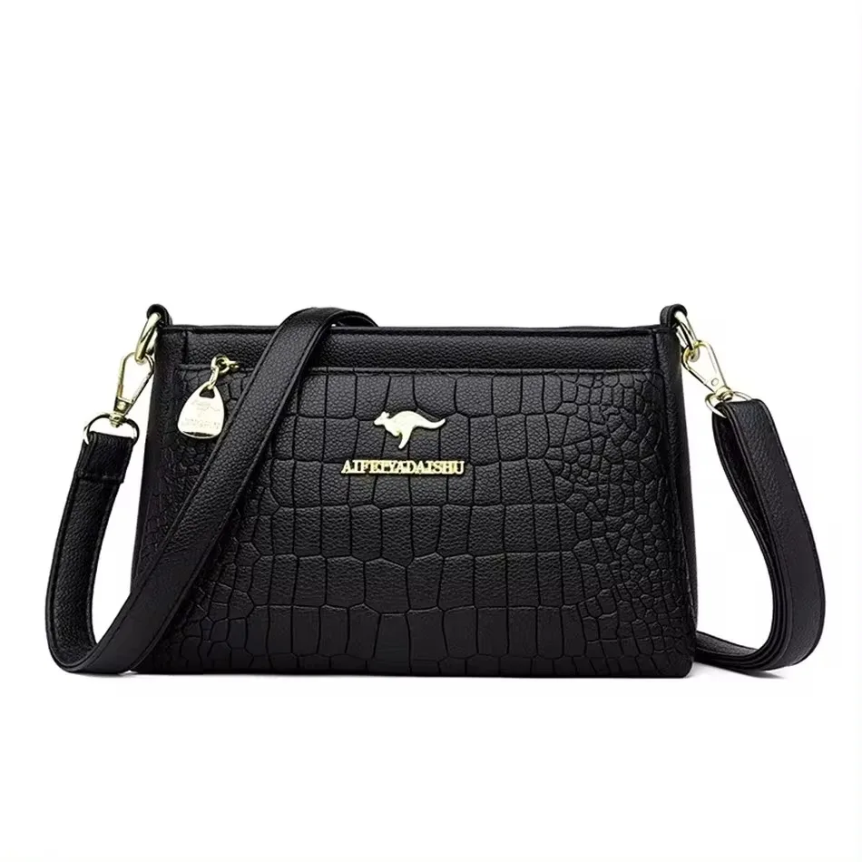 Luxury Handbag Fashion Print Large Capacity Soft Leather Women Shoulder Crossbody Bag Leisure Designer Ladies Purses and Handbag Luxury Handbag Fashion Print Large Capacity Soft Leather Women Shoulder Crossbody Bag Leisure Designer Ladies Purses and Handbag - Image 23
