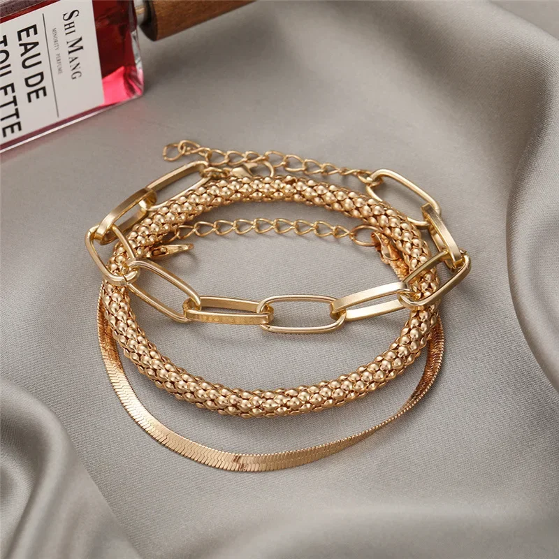 Silver Color Stainless Steel Colorfast Bracelets Skyful Star Bracelet Set for Women Fashion Light Luxury Jewelry Gifts Wholesale Silver Color Stainless Steel Colorfast Bracelets Skyful Star Bracelet Set for Women Fashion Light Luxury Jewelry Gifts Wholesale - Image 16