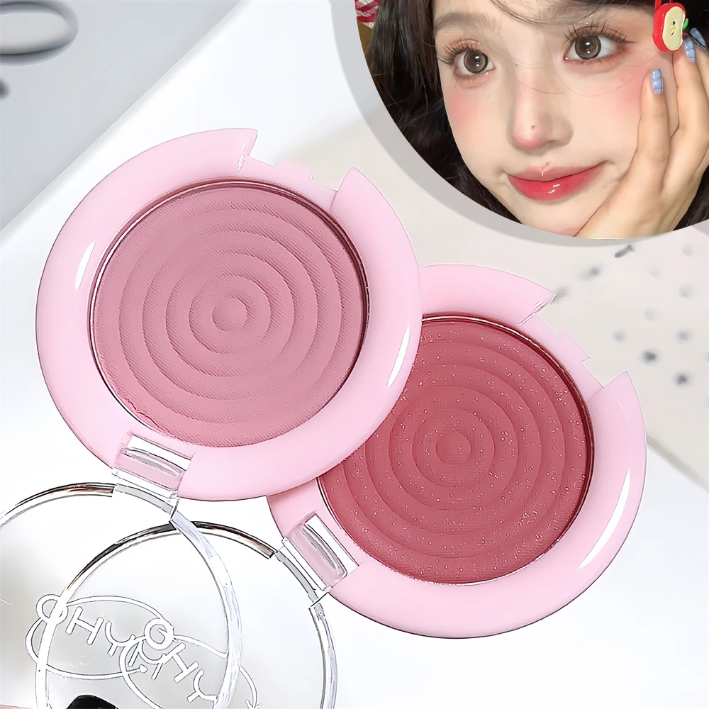 Whirlpool Blush Powder Palette Matte Low Saturation Rubber Grey Pink Expanding Color Buildable Brighten Highlight Natural Makeup Whirlpool Blush Powder Palette Matte Low Saturation Rubber Grey Pink Expanding Color Buildable Brighten Highlight Natural Makeup - Image 5