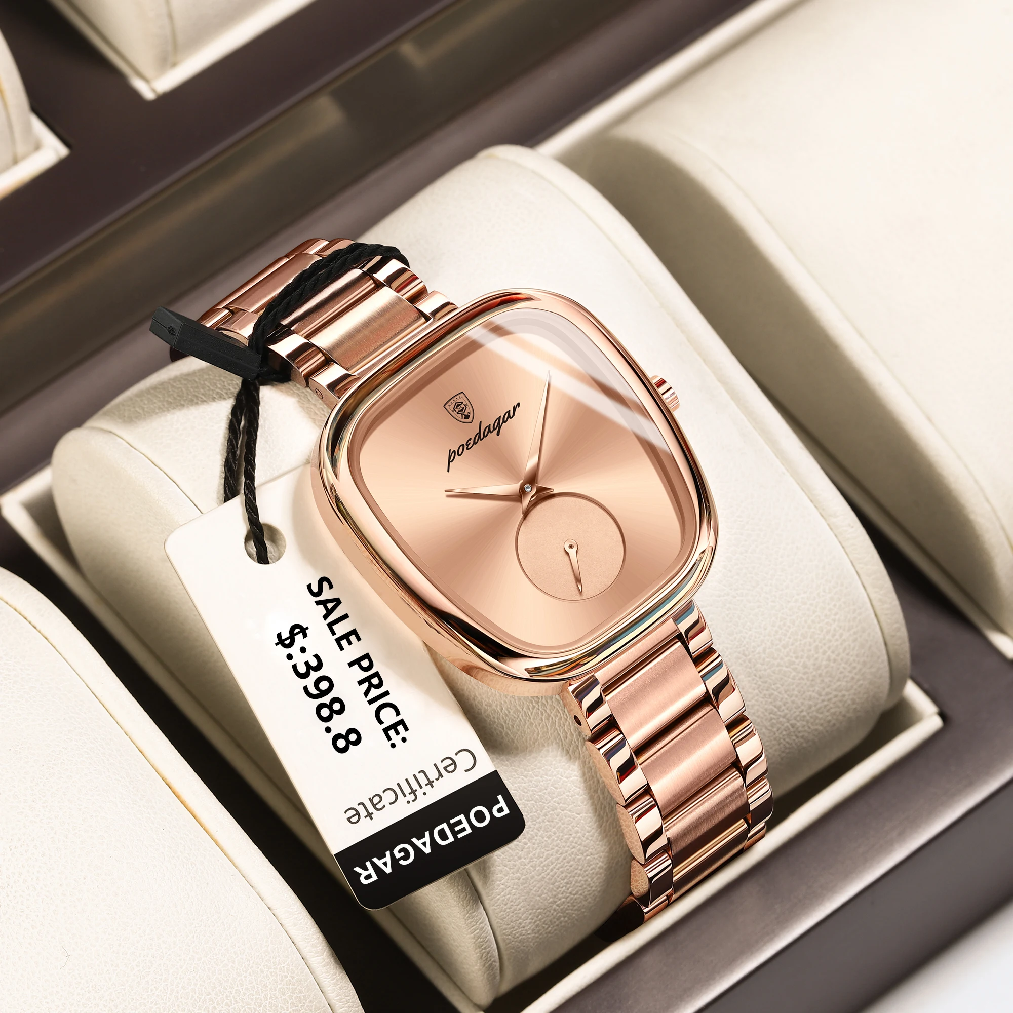 POEDAGAR Luxury Woman Watch Waterproof Stainless Steel Ladies Watch Fashion Quartz Women's Watches Elegant Simple Female Clock POEDAGAR Luxury Woman Watch Waterproof Stainless Steel Ladies Watch Fashion Quartz Women's Watches Elegant Simple Female Clock