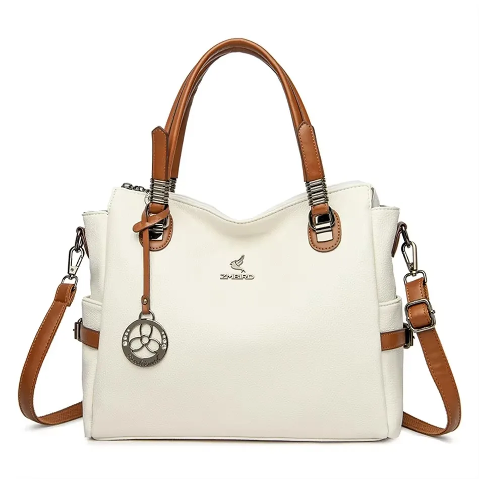 Luxury Handbag Fashion Print Large Capacity Soft Leather Women Shoulder Crossbody Bag Leisure Designer Ladies Purses and Handbag Luxury Handbag Fashion Print Large Capacity Soft Leather Women Shoulder Crossbody Bag Leisure Designer Ladies Purses and Handbag - Image 43