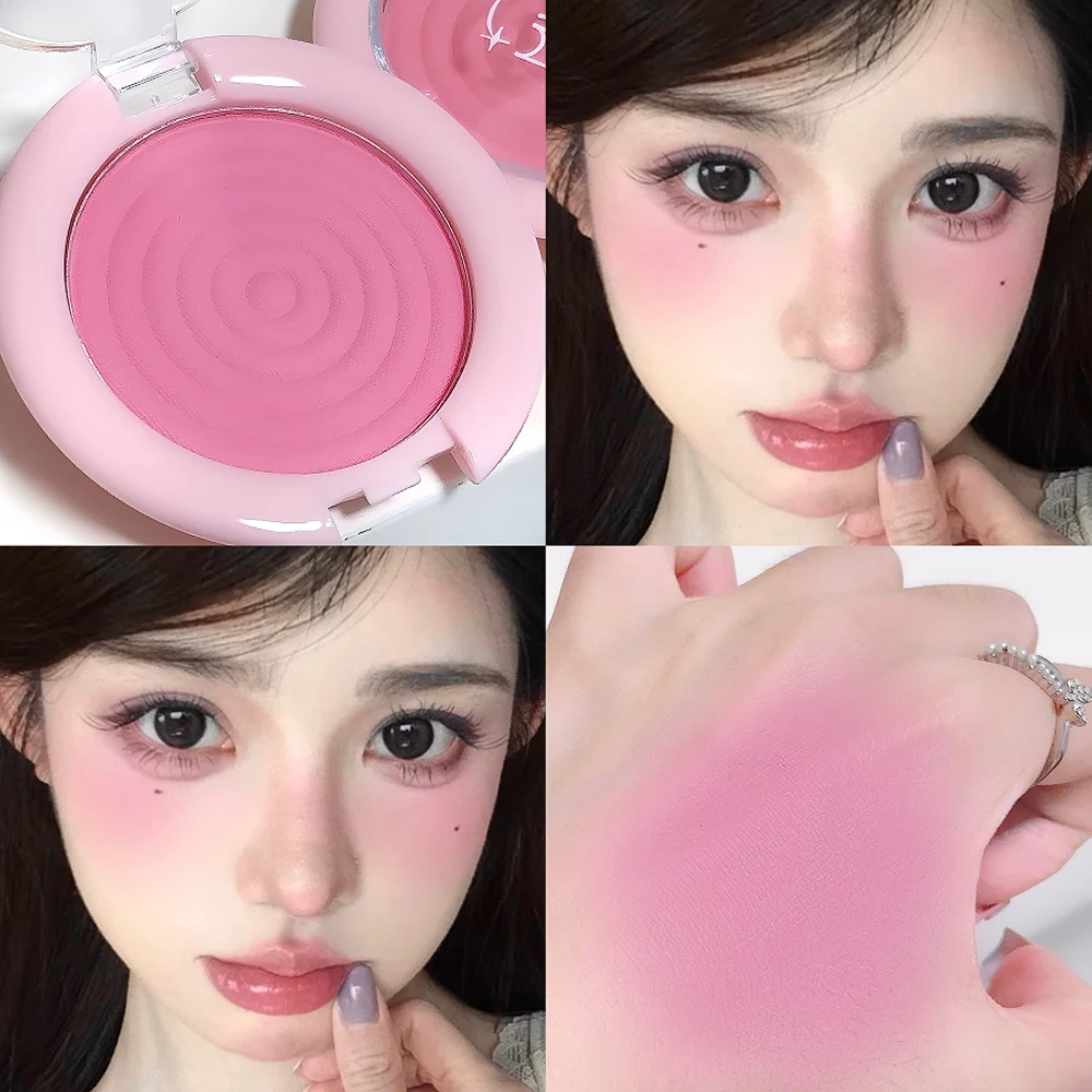Whirlpool Blush Powder Palette Matte Low Saturation Rubber Grey Pink Expanding Color Buildable Brighten Highlight Natural Makeup Whirlpool Blush Powder Palette Matte Low Saturation Rubber Grey Pink Expanding Color Buildable Brighten Highlight Natural Makeup - Image 8