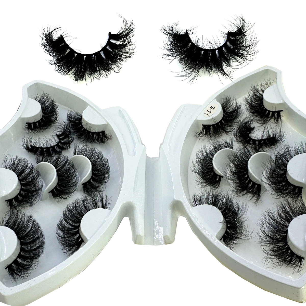 HBZGTLAD 5/8 Pairs of Natural Russian Striped Mink Lashes 3D False Lashes Volume Wavy False Lashes Eyelash Extensions Makeup HBZGTLAD 5/8 Pairs of Natural Russian Striped Mink Lashes 3D False Lashes Volume Wavy False Lashes Eyelash Extensions Makeup - Image 34