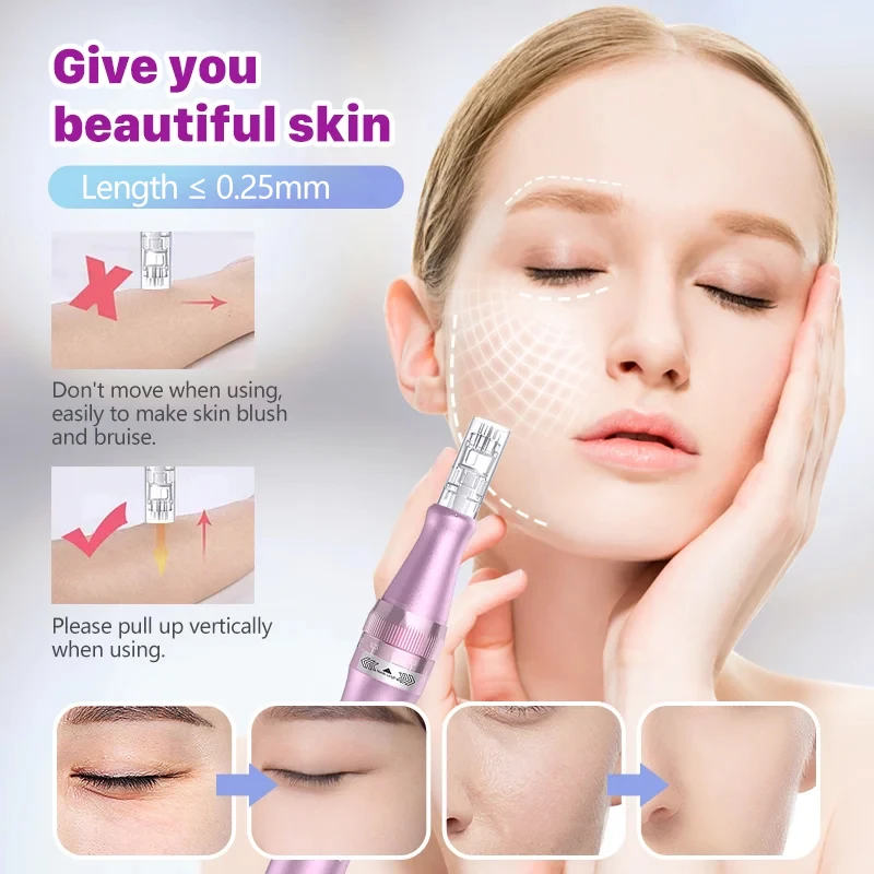 Authentic Dr. Pen Ultima M7 12Pcs 0.25mm Needles Multi-function Facial Mesotherapy Skin Wireless Electric Derma Beauty Device Authentic Dr. Pen Ultima M7 12Pcs 0.25mm Needles Multi-function Facial Mesotherapy Skin Wireless Electric Derma Beauty Device - Image 4