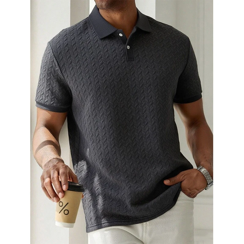 Mens Polo Shirt Summer Short Sleeve Male Polos Streetwear Man Tops Solid Color Poloshirt Brand Breathable Male Polo Shirts Men Mens Polo Shirt Summer Short Sleeve Male Polos Streetwear Man Tops Solid Color Poloshirt Brand Breathable Male Polo Shirts Men - Image 11