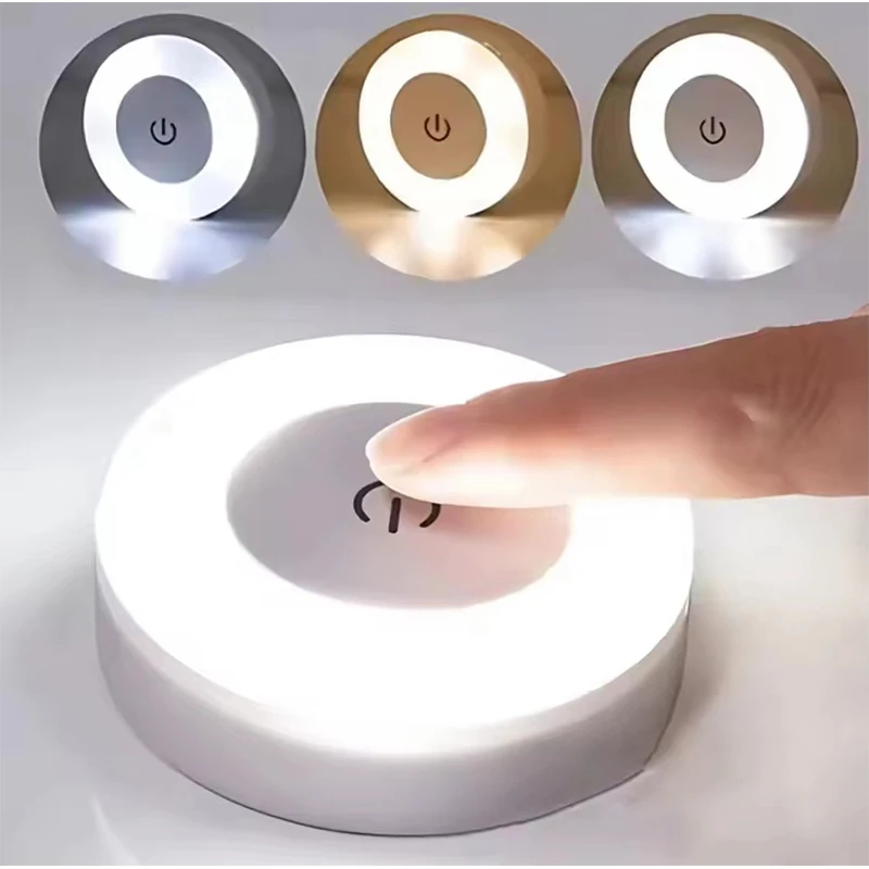 Stick Tap Push Touch Lamp Portable Lamps LED Night Light 3 Color Dimmable USB Rechargeable Battery Stick Tap Push Touch Lamp Portable Lamps LED Night Light 3 Color Dimmable USB Rechargeable Battery - Image 7
