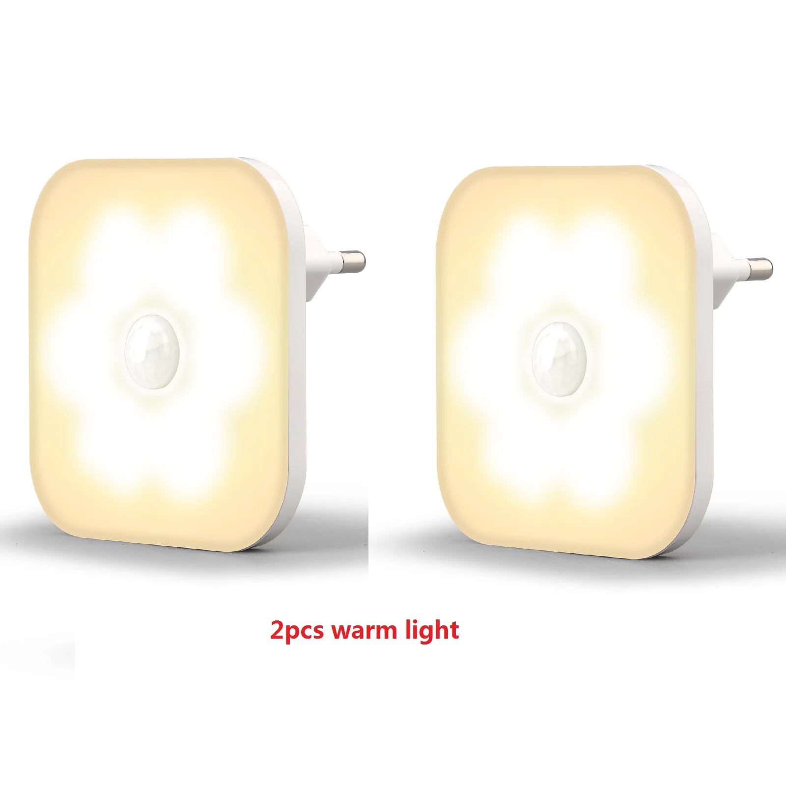 1/2pcs Wireless LED Night Light Motion Sensor EU Plug Children's Nights Light Night Lamp For Home Bedsides Table Bedroom Hallway 1/2pcs Wireless LED Night Light Motion Sensor EU Plug Children's Nights Light Night Lamp For Home Bedsides Table Bedroom Hallway - Image 8