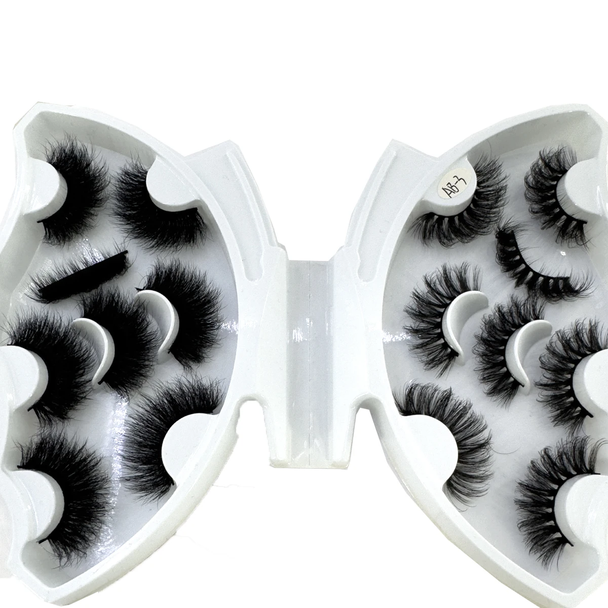 HBZGTLAD 5/8 Pairs of Natural Russian Striped Mink Lashes 3D False Lashes Volume Wavy False Lashes Eyelash Extensions Makeup HBZGTLAD 5/8 Pairs of Natural Russian Striped Mink Lashes 3D False Lashes Volume Wavy False Lashes Eyelash Extensions Makeup - Image 14
