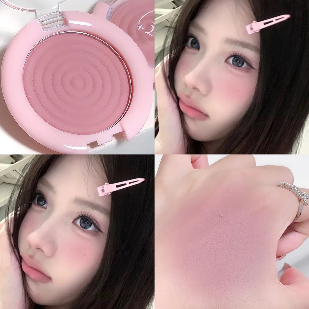 Whirlpool Blush Powder Palette Matte Low Saturation Rubber Grey Pink Expanding Color Buildable Brighten Highlight Natural Makeup Whirlpool Blush Powder Palette Matte Low Saturation Rubber Grey Pink Expanding Color Buildable Brighten Highlight Natural Makeup - Image 11