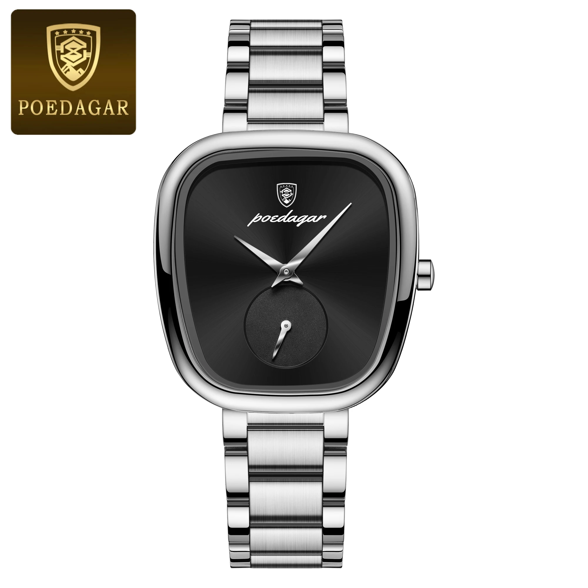 POEDAGAR Luxury Woman Watch Waterproof Stainless Steel Ladies Watch Fashion Quartz Women's Watches Elegant Simple Female Clock POEDAGAR Luxury Woman Watch Waterproof Stainless Steel Ladies Watch Fashion Quartz Women's Watches Elegant Simple Female Clock - Image 7