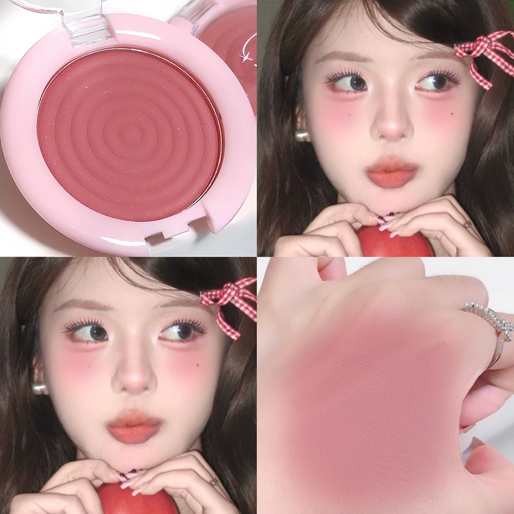 Whirlpool Blush Powder Palette Matte Low Saturation Rubber Grey Pink Expanding Color Buildable Brighten Highlight Natural Makeup Whirlpool Blush Powder Palette Matte Low Saturation Rubber Grey Pink Expanding Color Buildable Brighten Highlight Natural Makeup - Image 12