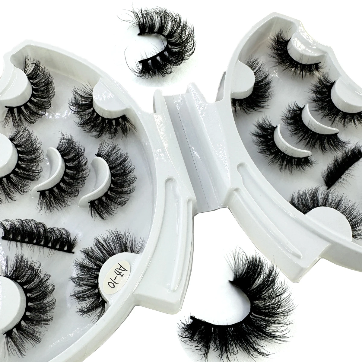 HBZGTLAD 5/8 Pairs of Natural Russian Striped Mink Lashes 3D False Lashes Volume Wavy False Lashes Eyelash Extensions Makeup HBZGTLAD 5/8 Pairs of Natural Russian Striped Mink Lashes 3D False Lashes Volume Wavy False Lashes Eyelash Extensions Makeup - Image 26