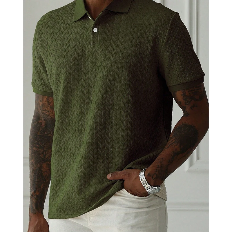 Mens Polo Shirt Summer Short Sleeve Male Polos Streetwear Man Tops Solid Color Poloshirt Brand Breathable Male Polo Shirts Men Mens Polo Shirt Summer Short Sleeve Male Polos Streetwear Man Tops Solid Color Poloshirt Brand Breathable Male Polo Shirts Men - Image 10