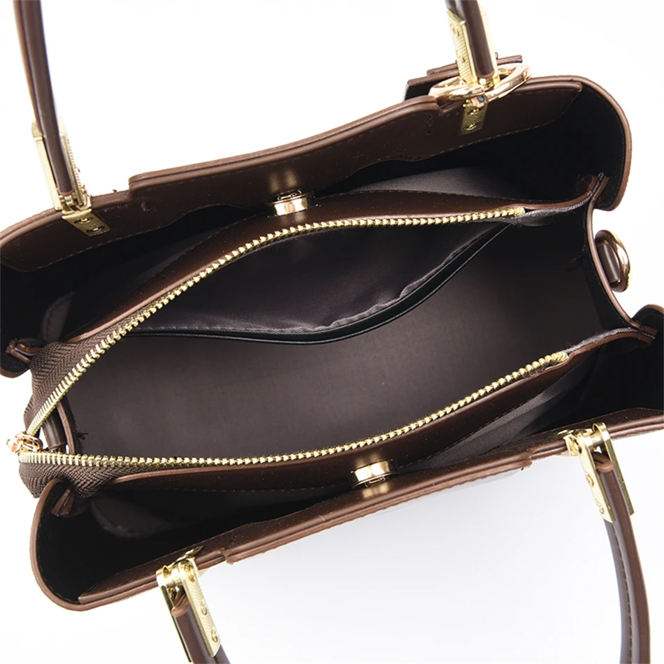 Luxury Handbag Fashion Print Large Capacity Soft Leather Women Shoulder Crossbody Bag Leisure Designer Ladies Purses and Handbag Luxury Handbag Fashion Print Large Capacity Soft Leather Women Shoulder Crossbody Bag Leisure Designer Ladies Purses and Handbag - Image 6