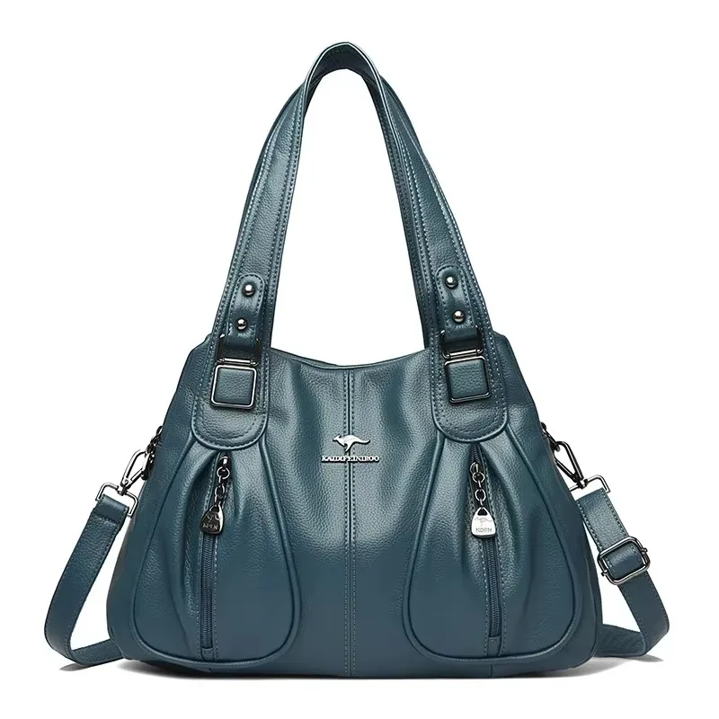 Luxury Handbag Fashion Print Large Capacity Soft Leather Women Shoulder Crossbody Bag Leisure Designer Ladies Purses and Handbag Luxury Handbag Fashion Print Large Capacity Soft Leather Women Shoulder Crossbody Bag Leisure Designer Ladies Purses and Handbag - Image 39