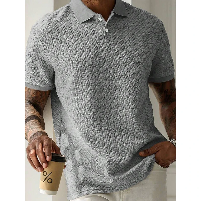 Mens Polo Shirt Summer Short Sleeve Male Polos Streetwear Man Tops Solid Color Poloshirt Brand Breathable Male Polo Shirts Men Mens Polo Shirt Summer Short Sleeve Male Polos Streetwear Man Tops Solid Color Poloshirt Brand Breathable Male Polo Shirts Men - Image 5