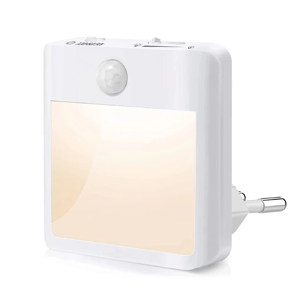 EU US UK Plug in LED Motion Sensor Night Lights for Kids Bedroom Auto Dusk to Dawn Sensor Dimmable Wireless Cabinet Lamp Decor EU US UK Plug in LED Motion Sensor Night Lights for Kids Bedroom Auto Dusk to Dawn Sensor Dimmable Wireless Cabinet Lamp Decor - Image 7