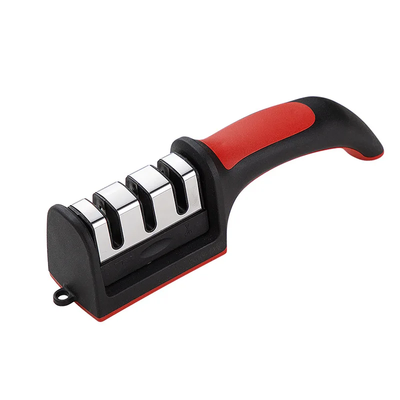 3/4 Segment Knife Sharpener Kitchen Multifunctional Handheld Fast Sharpening Stone Three-stage Cutting Knife Kitchen Supplies 3/4 Segment Knife Sharpener Kitchen Multifunctional Handheld Fast Sharpening Stone Three-stage Cutting Knife Kitchen Supplies - Image 7