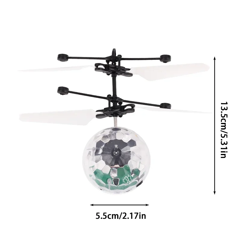 Led Light Suspension Crystal Ball Infrared Induction RC Gesture Control Colorful Glowing Toys Unique Gift for Kids Led Light Suspension Crystal Ball Infrared Induction RC Gesture Control Colorful Glowing Toys Unique Gift for Kids - Image 2